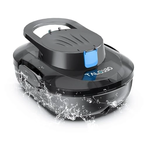 Offerta a tempo: TALOSBO (2026 Upgrade) S1PRO Robot per Piscina Senza Fili, Automatica 120 Min Aspiratore Piscina Fuori Terra, Doppio Motore, Ricarica 2,5 Ore, per Piscine Fino a 100 m², Parcheggio Automatico - 0.00% da 159.99 € a 159.99 €