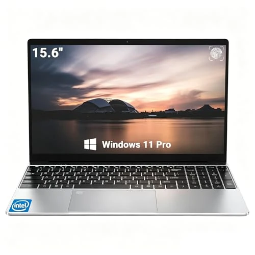 Offerta a tempo: Breloom Computer portatile da 15,6 pollici, computer portatile aziendale con processore 5205U RAM da 8 GB SSD da 128 GB, doppia USB 3.0, display FHD 1920x1080, Wi-Fi 5, tastiera con impronte digitali - 0.00% da 189.88 € a 189.88 €