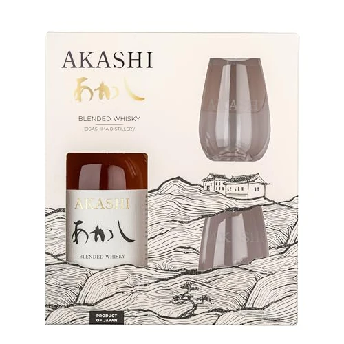 AKASHI BLENDED SPECIAL PACK + 2 bicchieri logati Akashi