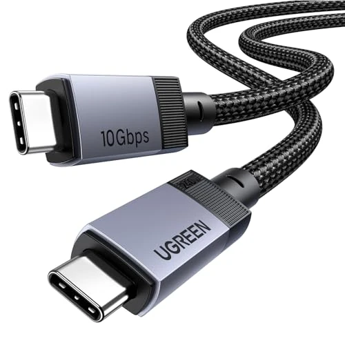Offerta a tempo: UGREEN Cavo USB C Video 4K@60Hz, USB 3.2 10Gbps, 240W Ricarica Rapida PD 3.1, Compatibile con Macbook Air, HP, ASUS, iPhone 17 Pro Max Air/16/15 Pro Max, Galaxy S26/S25 Ultra, Monitor. 2M - 25% da 15.99 € a 11.99 €