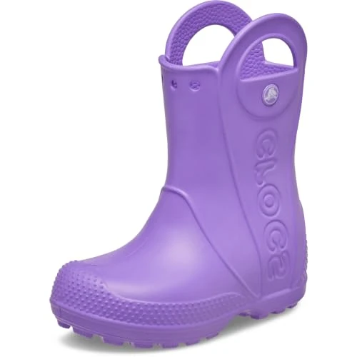 Zeitlich begrenztes Angebot: Crocs,Unisex Kinder,Handle It Rain Boot T,Lila Puls,25-26 von 39.99 € auf 39.99 € (0.00% Rabatt)