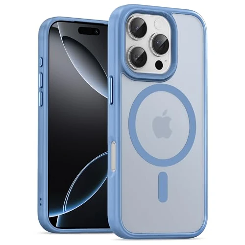 Oferta limitowana: UNBREAKcable Magnetyczne etui do iPhone'a 16 Pro Max 16.9 cm, kompatybilne z MagSafe, pełna ochrona aparatu, wbudowany pierścień magnetyczny, ochrona przed upadkiem, odporne na wstrząsy, wąskie etui z 76.06 zł na 76.06 zł (oszczędź 0.00