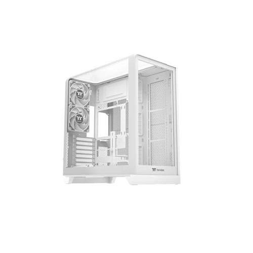 Oferta limitada: Thermaltake View 390 TG | Semitorre ATX | Panel Lateral de Vidrio Templado Curvado | 2 Ventiladores CT120 PWM Preinstalados | Construcción de Acero SPCC Blanco Nieve de 141.62 € a 141.62 € (ahorro 0.00%)