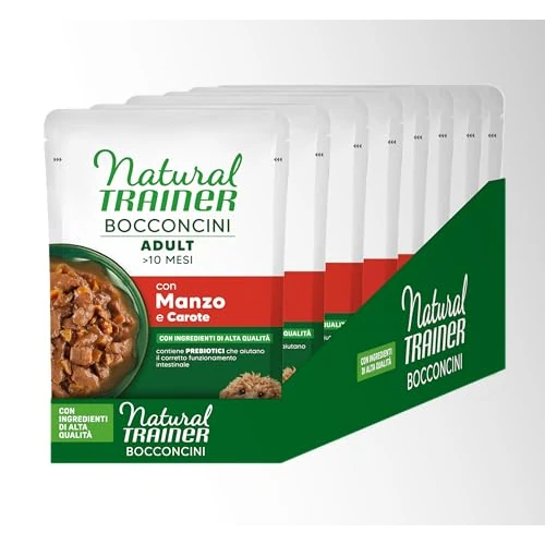 Offerta a tempo: Natural Trainer Bocconcini per Cane Small & Toy con Manzo - 24 x 100g - 21% da 19.99 € a 15.89 €