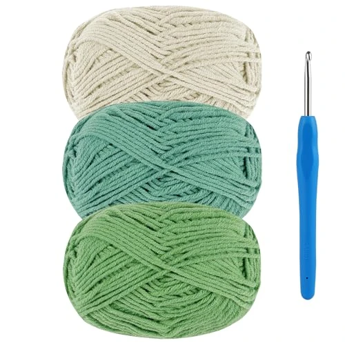 Limited-time offer: HOTUT Chunky Yarn for Crochet,Crochet Yarn Set 3x50g,Hand Knitting Yarns from 3.99 £ to 3.99 £ (save 0.00%)