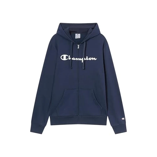 Offre limitée : Champion Script Shop Sweat à Capuche zippé pour Homme Bleu Marine de 44.95 € à 44.95 € (0.00% de remise)