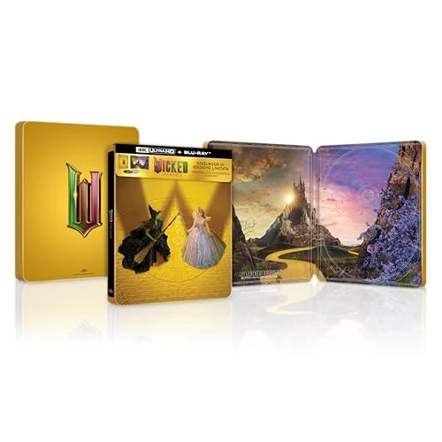 Tijdelijke aanbieding: Blu-Ray 4K Uhd Wicked - Parte 2 (Steelbook) (4K Ultra Hd+Blu-Ray) van 61.80 € naar 61.80 € (0.00% korting)