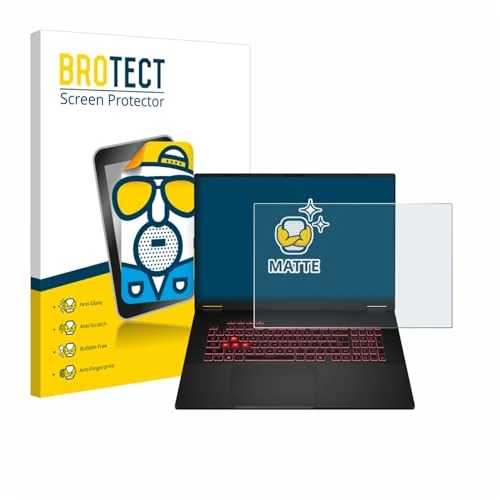 Oferta ograniczona: BROTECT Antyodblaskowa folia ochronna do ASUS TUF Gaming A18 2025, matowa folia ochronna na wyświetlacz, antyrefleksyjna, ochrona przed odciskami palców z 17.66 EUR na 17.66 EUR (znizka 0%)