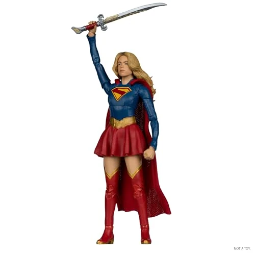 Limited-time offer: McFarlane DC Multiverse Supergirl and Baby Krypto (Supergirl Movie) 7in Action Figure (Deluxe Theatrical Edition) Toys from 38.72 £ to 38.72 £ (save 0.00%)