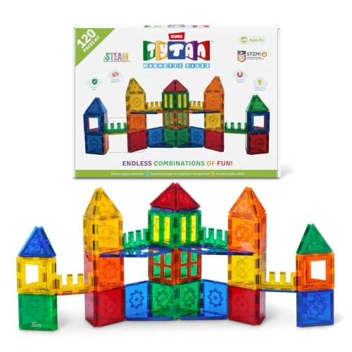 Limited-time offer: TYTAN Magnetic Tiles 120-Piece Building Set by ZURU from 39.99 £ to 39.99 £ (save 0.00%)