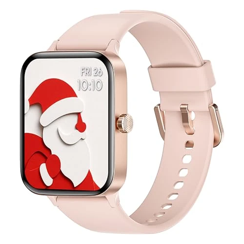 Offerta a tempo: KIUVKAS Smartwatch Donna,1.95" Orologio Smartwatch con Effettua/Risposta Chiamate,140+ Sportive Fitness Tracker con Pressione Sanguigna e Monitor Sonno,IP68 Smart Watch per Android/iOS Rosa - 80% da 149.99 € a 29.99 €