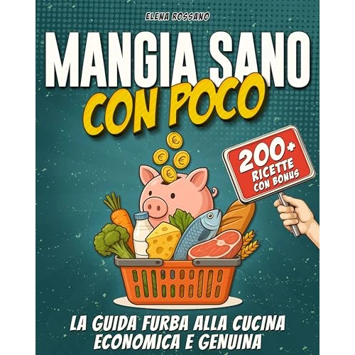 Mangia Sano con Poco: la guida furba alla cucina economica e genuina con ricette semplici e veloci per mangiare bene ogni giorno senza sprechi e senza svenarsi (Italian Edition)