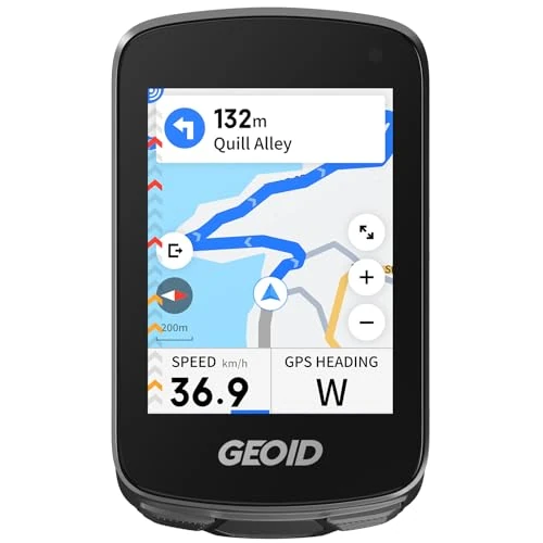 Offre limitée : GEOID CC700 Pro GPS Compteur Velo Touchscreen 2,8 Pouces avec Cartes Complètes – Compteur Vélo GPS sans Fil avec Navigation Carte, Ant+ & Bluetooth, IPX7 Étanche, 15-25H Autonomie de 99.99 € à 99.99 € (0.00% de remise)