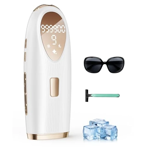 Offre limitée : TIIMAGIC Épilateur Lumière Pulsée IPL avec Refroidissement, Épilateur Laser pour Femme et Homme, 9 Niveaux d’Énergie, 999900 Flashs, Épilation Laser à Domicile pour Aisselles, Maillot et Corps, ck1122 de 79.99 € à 101.99 € (-27.50% de remi