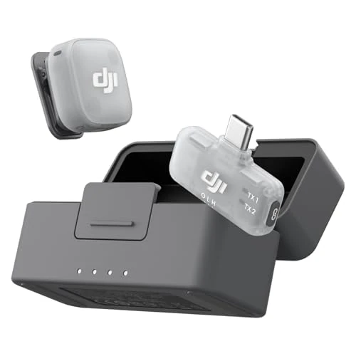 Offre limitée : DJI Mic Mini 2 (1 TX + 1 RX Mobile + boîtier de Recharge), Micro Cravate sans Fil pour iPhone 17/16/15 et Android/Tablette/PC, prêt à l’Emploi, Batterie 24h, ultraléger, vlog, Diffusion en Direct de 59.38 € à 59.38 € (0.00% de remise)