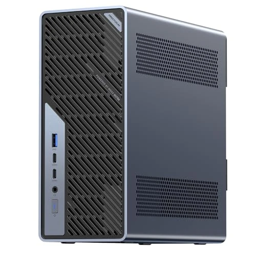 Offerta a tempo: MINISFORUM MS-02 Ultra Workstation Mini PC,Intel Core Ultra 9 285HX (24C/24T, Fino a 5,5 GHz),192 GB RAM, 2 TB SSD,PCIe 5.0 x16, 4 × DDR5(ECC),4 × M.2,USB4 v2,Dual 25GbE+10GbE+2.5 GbE (vPro), Wi-Fi 7 - 0% da 3749.00 € a 3749.00 €