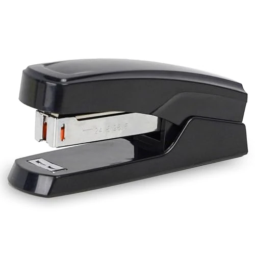 Offerta a tempo: Spillatrice Ufficio Compatta In Metallo E Plastica Nera Con Design Ergonomico - 0.00% da 3.00 € a 3.00 €