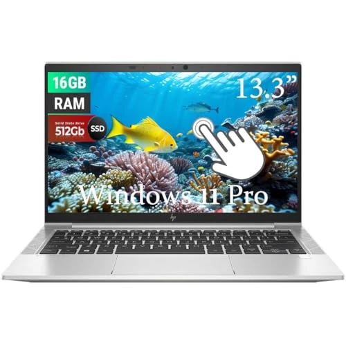 Offerta a tempo: HP EliteBook 830 G8 Touchscreen Laptop Business, 13,3 pollici FHD (1920x1080) Display, Intel Core i7-1185G7 3.0GHz, 16GB RAM, 512GB SSD, US QWERTY Keyboard, Windows 11 Pro (rinnovato) - 0.00% da 405.00 € a 405.00 €