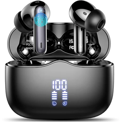Offre limitee: xinwld Écouteurs intra-auriculaires sans fil Bluetooth 5.4 avec 4 microphones ENC antibruit 40 heures de 129.99 EUR a 129.99 EUR (economie 0%)