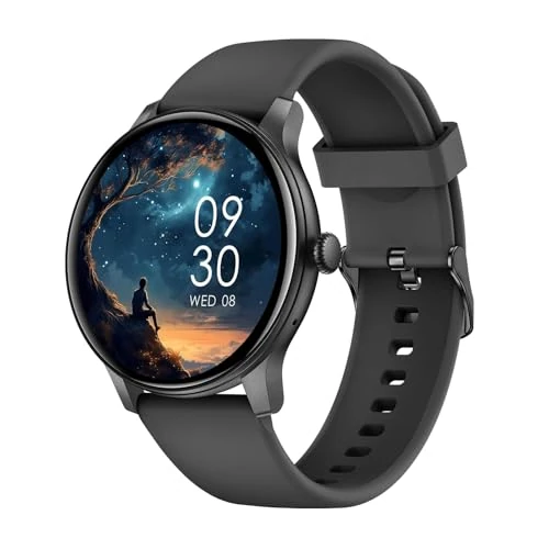 Offerta a tempo: AcclaFit Smartwatch Donna Uomo, 1.38" Touch Screen Smartwatch con Effettua/Risposta Chiamate, Fitness Tracker con Pressione Sanguigna e Monitor Sonno, 120+ Sport Step Counter per Android iOS - 70% da 99.99 € a 29.99 €