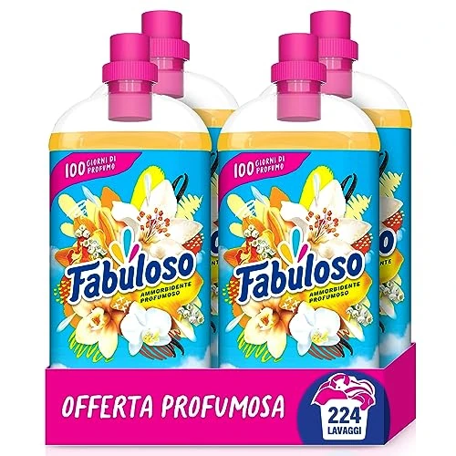 Offerta a tempo: Fabuloso Ammorbidente Concentrato Profumato Magnolia - 65.25% da 27.02 € a 9.39 €