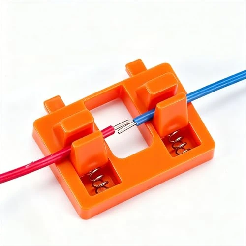 Offerta a tempo: Dispositivo di saldatura a filo elettrico, base nera, supporto per mani per riparazioni fai da te e officine, accessori per saldatura (arancione) - 68% da 3.12 € a 0.99 €