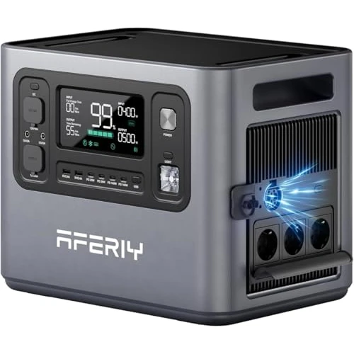Offerta a tempo: AFERIY Power Station Portatile 2800W Centrale Elettrica Espandibile 10240Wh - 10% da 929.00 € a 835.00 €