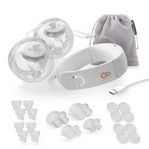 Tijdelijke aanbieding: Kinderkraft GentleNest Dubbel Elektrisch Borstkolf, 3 modi, 9 intensiteitsniveaus, soft-heat functie, verschillende maten tepelhoedjes, 180 min batterijduur, USB-C opladen, Or van 81.69 € naar 81.69 € (0.00% korting)
