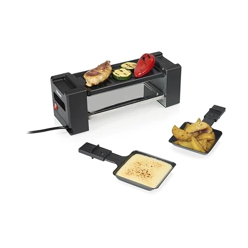 Tijdelijke aanbieding: Tristar Raclette Mini Grill, 400 W, Voor 2 Personen, Compact Ontwerp Met Antiaanbaklaag, Gelijkmatige Warmteverdeling En Eenvoudig Reinigen, RA-2751 van 18.99 € naar 18.99 € (0.00% korting)