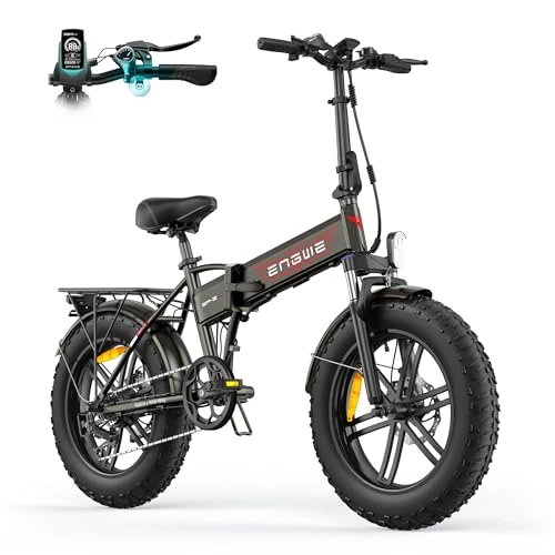 Offerta a tempo: ENGWE Bici Elettrica Pieghevole, Bicicletta Elettrica da 48V 13Ah Batteria Rimovibile, Autonomia di 50-120 km E-bike，20"×4.0" Fat Tire 7 Velocità ebike da per Ogni Terreno, EP-2 BOOST - 0.00% da 1049.00 € a 1049.00 €