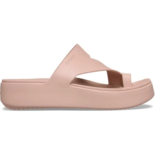 Offerta a tempo: Crocs,Donna,Getaway Platform Toe Loop,Arrossire,41-42 - 0.00% da 52.81 € a 52.81 €