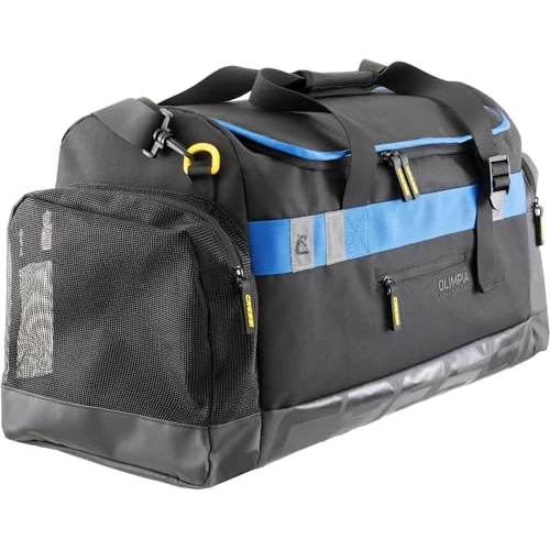 Offerta a tempo: CRESSI dal 1946 - Olimpia Pool Family Duffle - Borsone Tecnico Modulare Sportivo, Ideale per Piscina Uomo e Donna e Attività Acquatiche anche Collettive, Nero/Blu 45 L - 17% da 59.99 € a 49.99 €