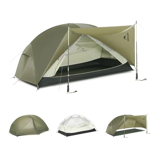 Tijdelijke aanbieding: Naturehike Mongar Pro Ultralichte tent voor 2 personen, waterdicht en winddicht, kleine pakmaat, campingtent voor outdoor, rugzak, festival, volwassenen van 165.00 € naar 165.00 € (0.00% korting)