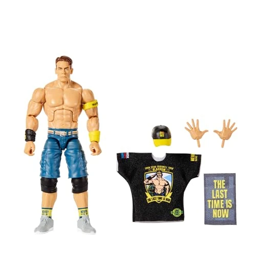 Oferta limitada: Mattel WWE Elite Collection Top Picks Conjunto de Accesorios y Figura de acción de 15,24 cm con Manos Intercambiables, Accesorios de Lucha, JHV15 de 33.99 € a 27.99 € (ahorro 18%)