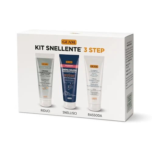 Offerta a tempo: Guam Kit Snettente 3 Step - Riduci, Snellsci, Rassoda - 50% da 34.50 € a 17.25 €