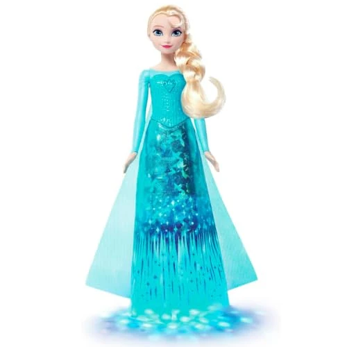 Limited-time offer: Mattel Disney Frozen Singing Elsa Doll with Lights, Sings “Let It Go” from 24.99 £ to 17.50 £ (save 30%)