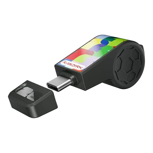 Tijdelijke aanbieding: SANDISK USB-C-flashdrive FIFA World Cup 2026 Global Edition 64 GB (overdrachtssnelheden tot 300 MB/s, SANDISK Memory Zone-app) van 24.99 € naar 24.99 € (0.00% korting)