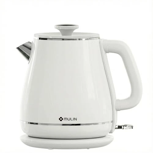MULIN Vintage Electric Kettle, Fast Cooking Function, Electric Kettle, 1.8 L, 2200 W, Automatic Shut-Off, 360° Rotatable Base