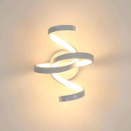 Tijdelijke aanbieding: Goeco Wandlamp Binnen LED 20W, Wandlamp Modern Wit, Warm Wit 3000K Wandverlichting voor Woonkamer Gang Trap van 29.48 € naar 29.48 € (0.00% korting)