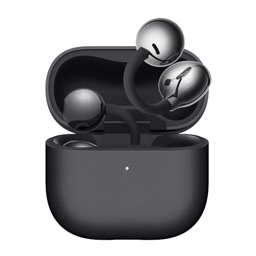 HUAWEI FreeClip 2, Wireless Bluetooth Headphones, Open-Ear Headphones, Especially Lightweight for All-Day, 38 Hours Battery Life, iOS & Android, IP57, Black