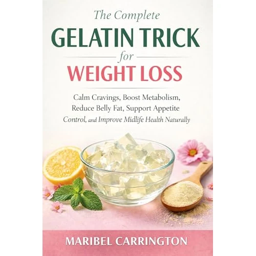 The Complete Gelatin Trick for Weight Loss: Calm Cravings, Boost Metabolism, Reduce Belly Fat, Support Appetite Control, and Improve Midlife Health Naturally (English Edition)