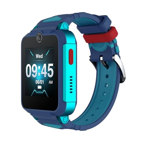 Offerta a tempo: TCL MOVETIME Family Watch 2 - Smartwatch 4G per bambini, GPS, videochiamate, monitoraggio dell'attività fisica, blu - 38% da 129.99 € a 80.00 €