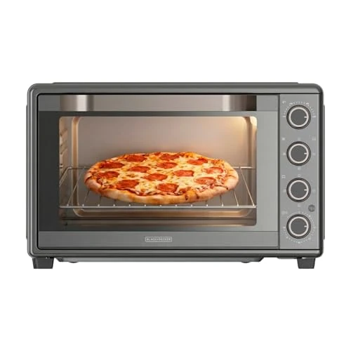 Offerta a tempo: BLACK+DECKER – Forno Elettrico BXOV4500E | 2000W | 45L | 15 modalità | A Convezione | Timer 90 min | Funzione STAY ON | Doppio Vetro | Luce Interna | Teglia Raccoglibriciole | Accessorio Spiedo - 0.00% da 139.00 € a 139.00 €
