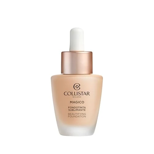 Collistar Magico Fondo de Maquillaje Sublimador, Piel Perfeccionada, Tez Sana y Natural, Hidratante y Unificante, Apto para Todo Tipo de Piel, 2.5N Beige-Natural, 30 ml