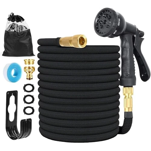 Offre limitée : Tuyau d'arrosage Extensible (Noir, 15M) de 35.99 € à 35.99 € (0.00% de remise)