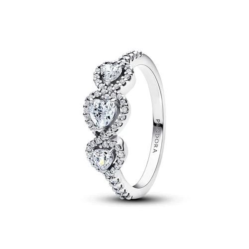 Limited-time offer: Pandora Ladies Ring Sterling Silver 925 194413C01-54 54 from 85.00 £ to 85.00 £ (save 0.00%)