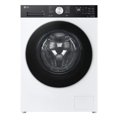 Offerta a tempo: LG F2NX50S9TKC Lavatrice Slim 9 kg Next AI DD, Classe A -30%, 1200 Giri, Programma AI Wash con Intelligenza Artificiale, Wi-Fi, Allergy Care, TurboWash 360, Serie X5, White Black Pannel e Silver Knob - 8% da 499.00 € a 460.49 €