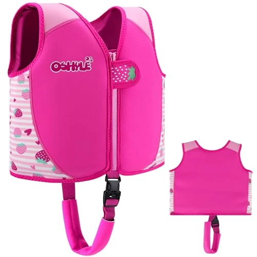 Offerta a tempo: OSHYLE Giubbotto da Nuoto in Neoprene per Bambini - Aiuto Ideale per Il galleggiamento per Bambini (25SW, M(3-6)) - 23% da 38.99 € a 29.99 €