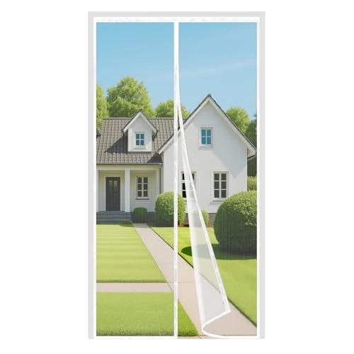 Offerta a tempo: 4UMOR Zanzariera Magnetica Porta Finestra Adesione e Potenza Aggiunte Chiusura Automatica Anti zanzare e Mosche Tenda Magnetica Traspirante 70x210cm - 28.76% da 19.99 € a 14.24 €