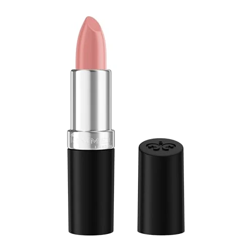 Offerta a tempo: Rimmel Lasting Finish Nude Collection Lipstick, Rossetto a lunga tenuta, Con Burro di Aloe, Idratazione immediata, Formula vegana, 4g, 20 CAPPUCCINO LIGHT - 15% da 9.90 € a 8.41 €